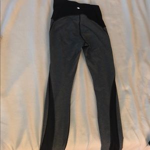 Lululemon gray and black leggings